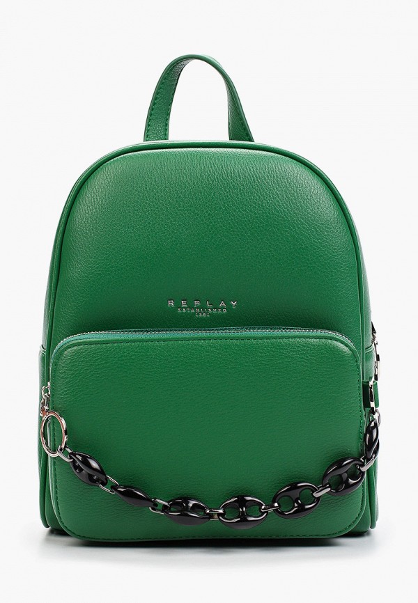 женский рюкзак replay, зеленый