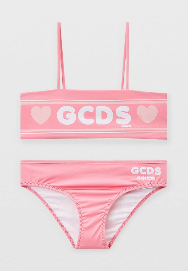 купальник gcds junior для девочки, розовый