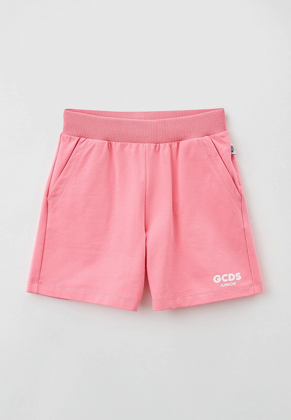 спортивные шорты gcds junior для девочки, розовые