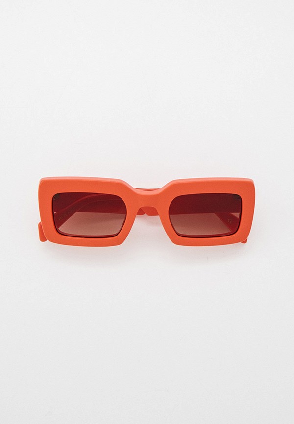 женские солнцезащитные очки kaleos, оранжевые