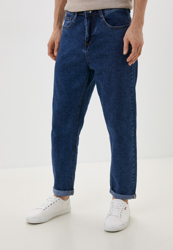 мужские прямые джинсы snow airwolf, синие