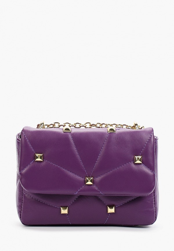 женская сумка bosccolo, фиолетовая