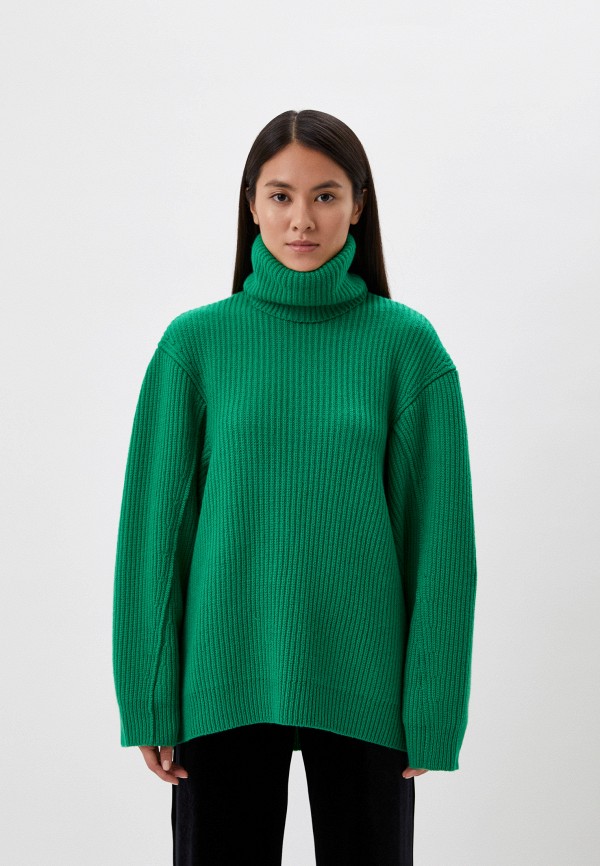 женский свитер philosophy di lorenzo serafini, зеленый