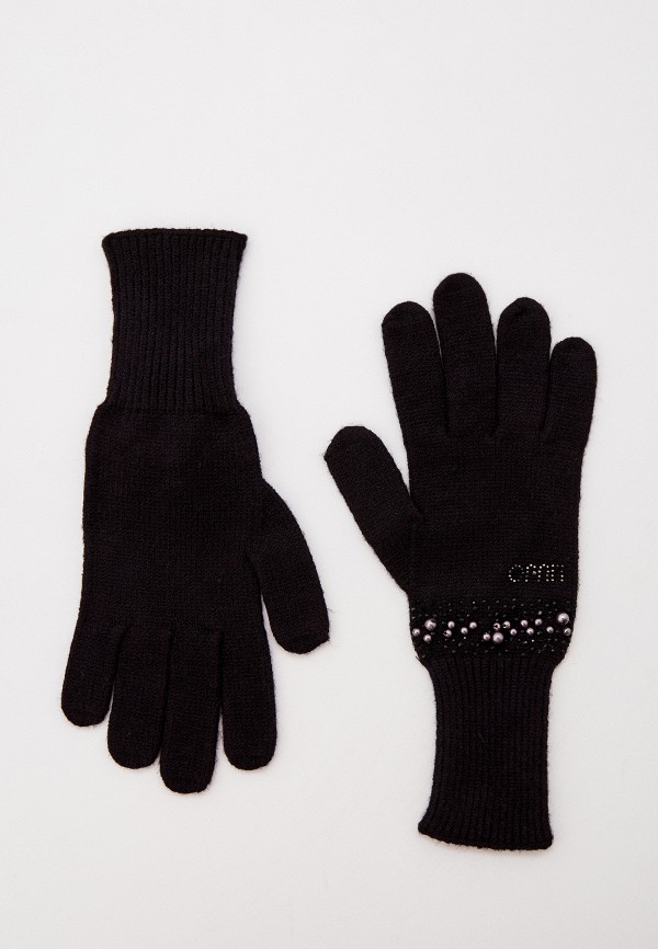 женские перчатки liu jo, черные