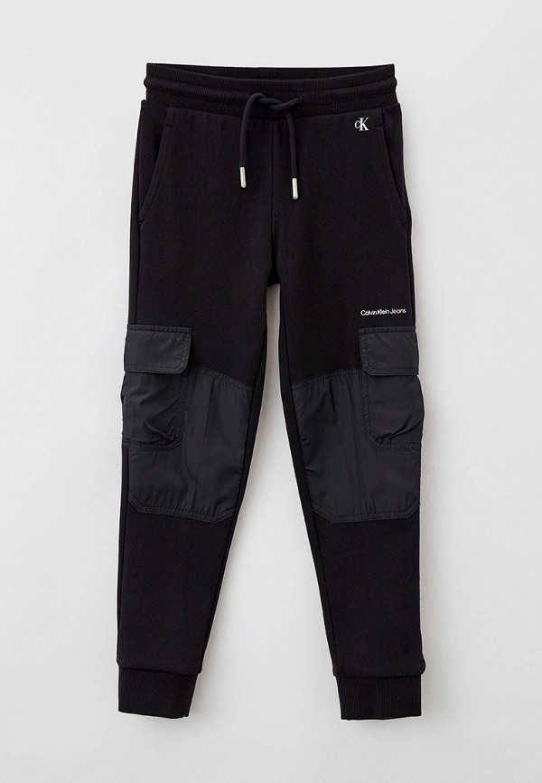 спортивные брюки calvin klein для мальчика, черные