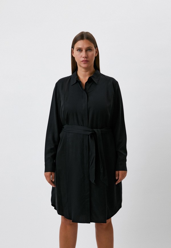 женское платье calvin klein, черное