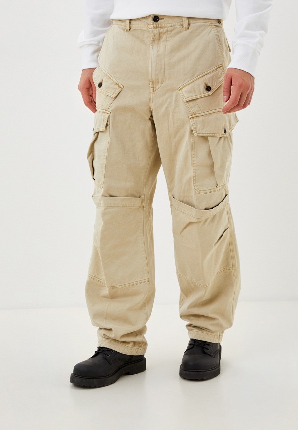 мужские брюки diesel, бежевые