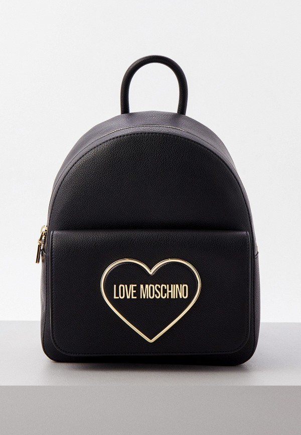 женский рюкзак love moschino, черный