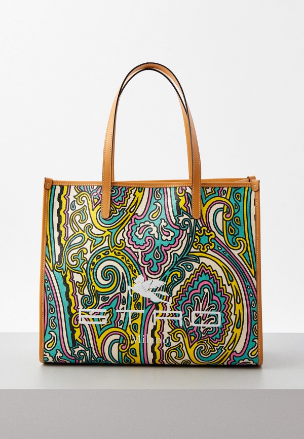 женская сумка etro, разноцветная