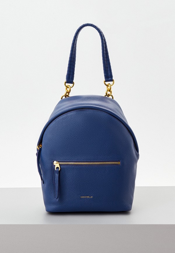 женский рюкзак coccinelle, синий