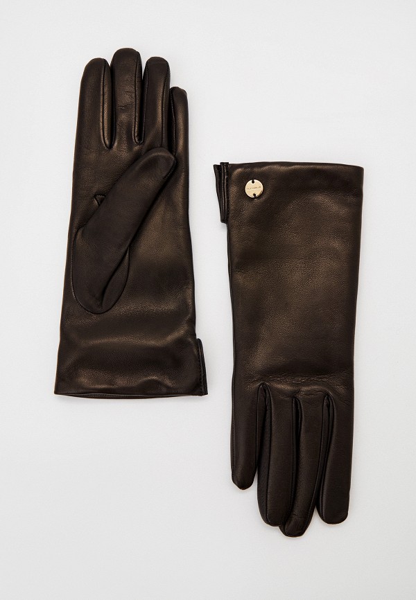 женские перчатки coccinelle, черные