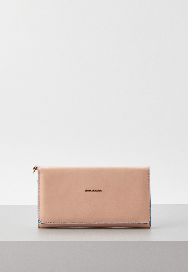 женский кошелёк piquadro, розовый