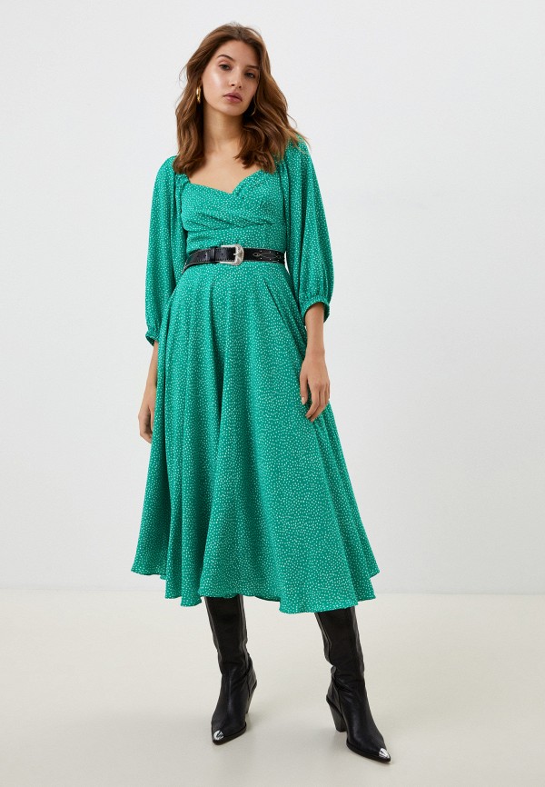 женское повседневные платье trendyangel, зеленое