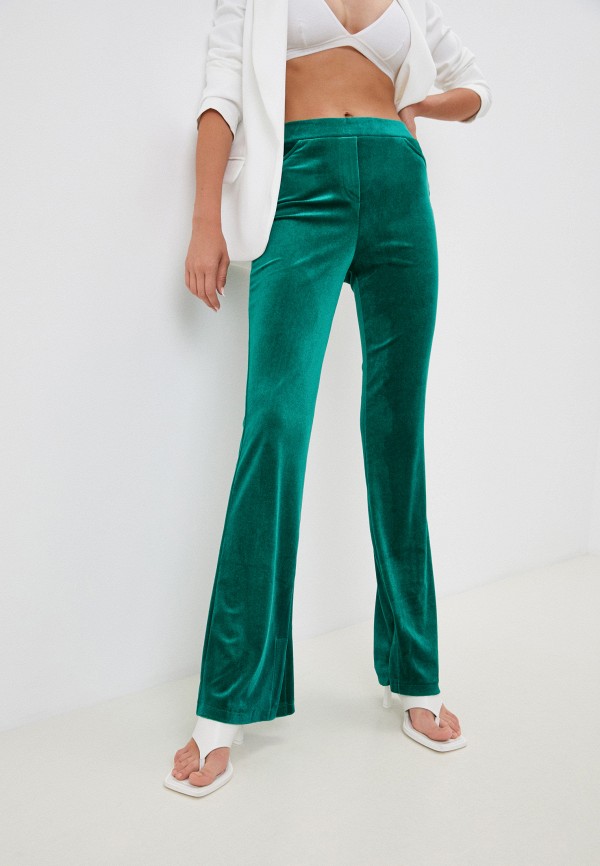 женские повседневные брюки trendyangel, зеленые
