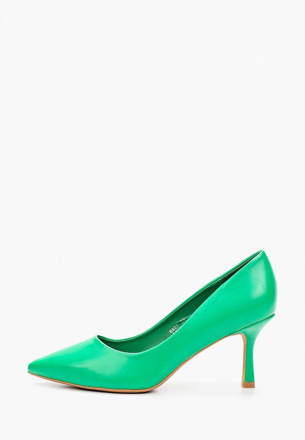 женские туфли ideal shoes, зеленые