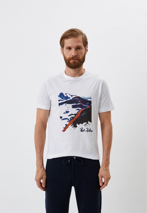 мужская футболка pal zileri, белая