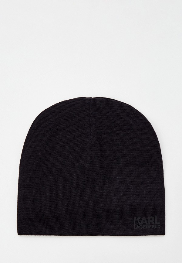 мужская шапка karl lagerfeld, черная