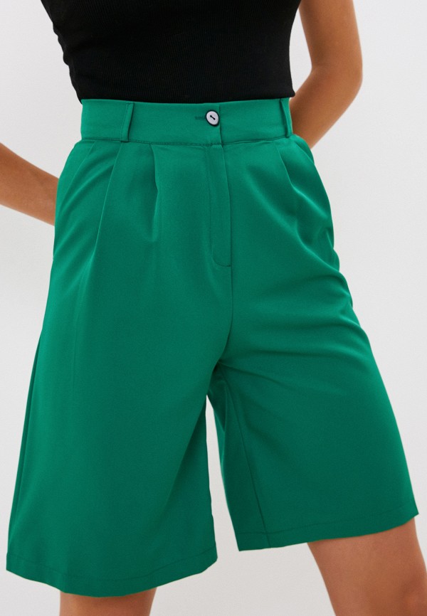 женские повседневные шорты imocean, зеленые