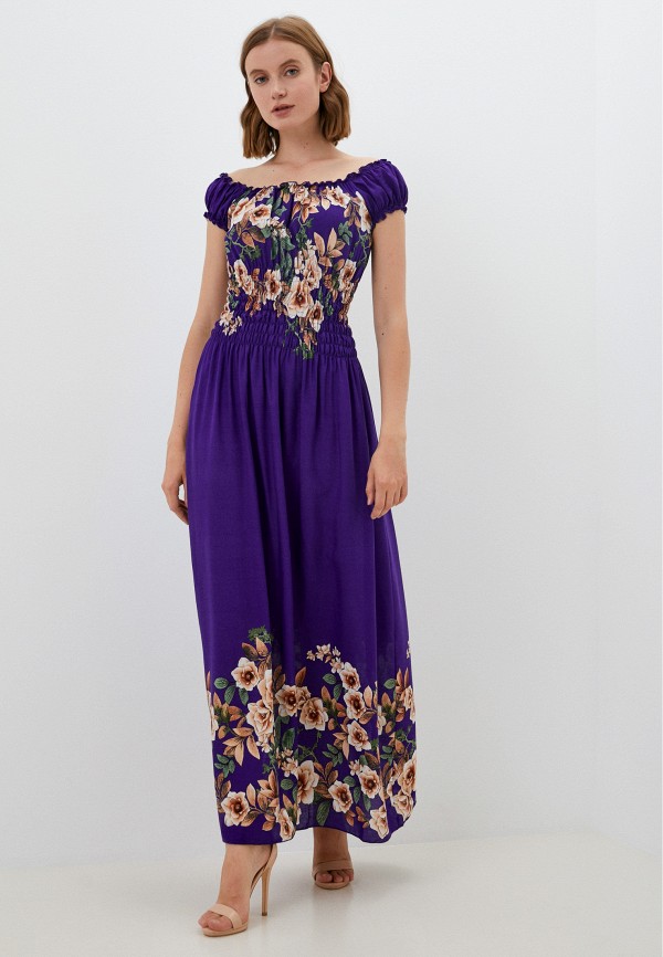 женское повседневные платье toku tino, фиолетовое