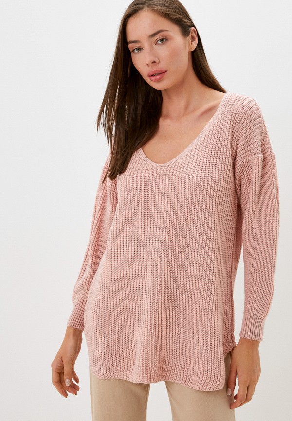 женский пуловер dunia, розовый