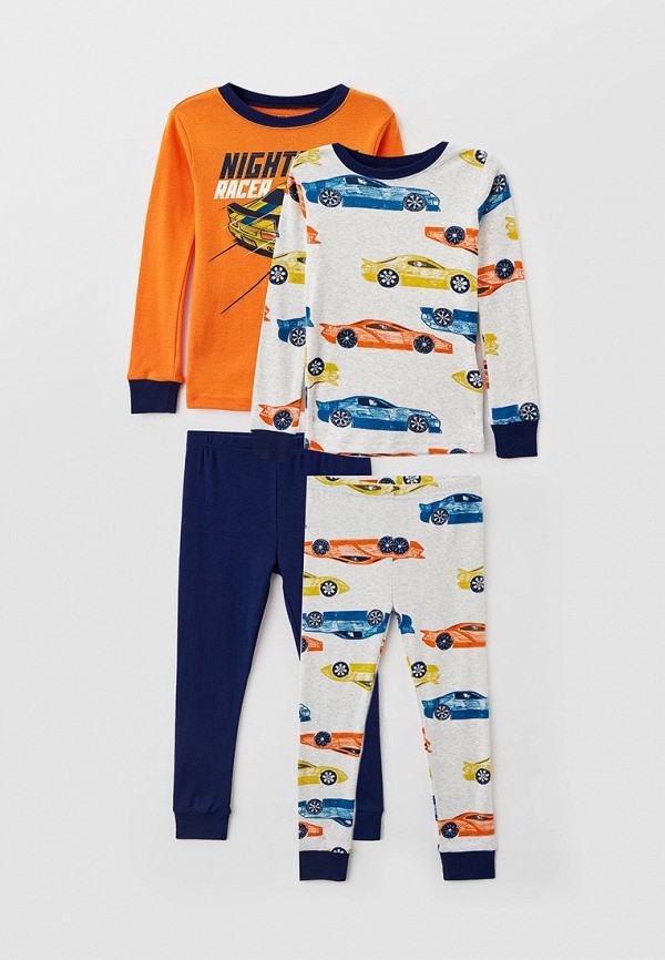 пижама carter’s для мальчика, разноцветная