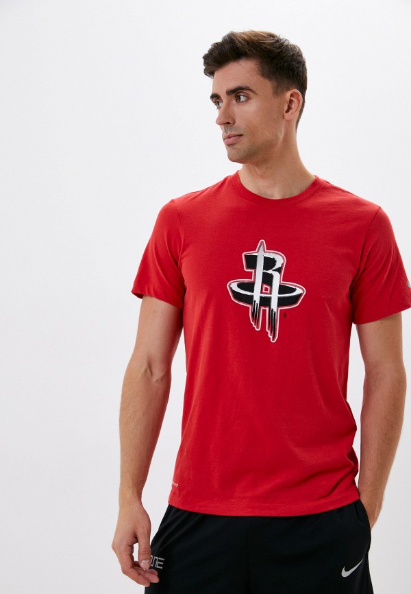 мужская спортивные футболка nike, красная