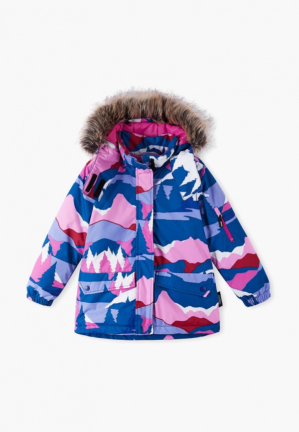 куртка lassie by reima для девочки, разноцветная