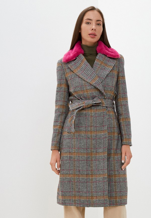 женское пальто rinascimento, разноцветное