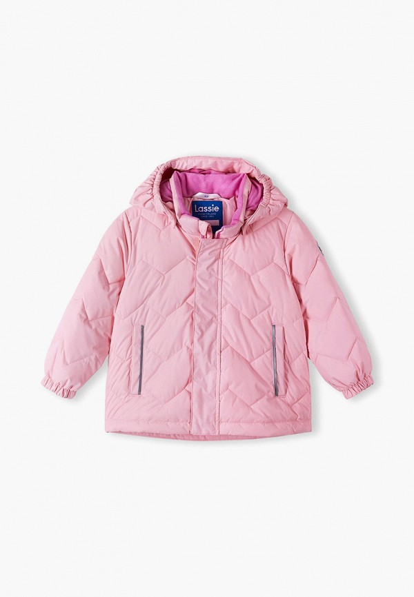 куртка lassie by reima для девочки, розовая