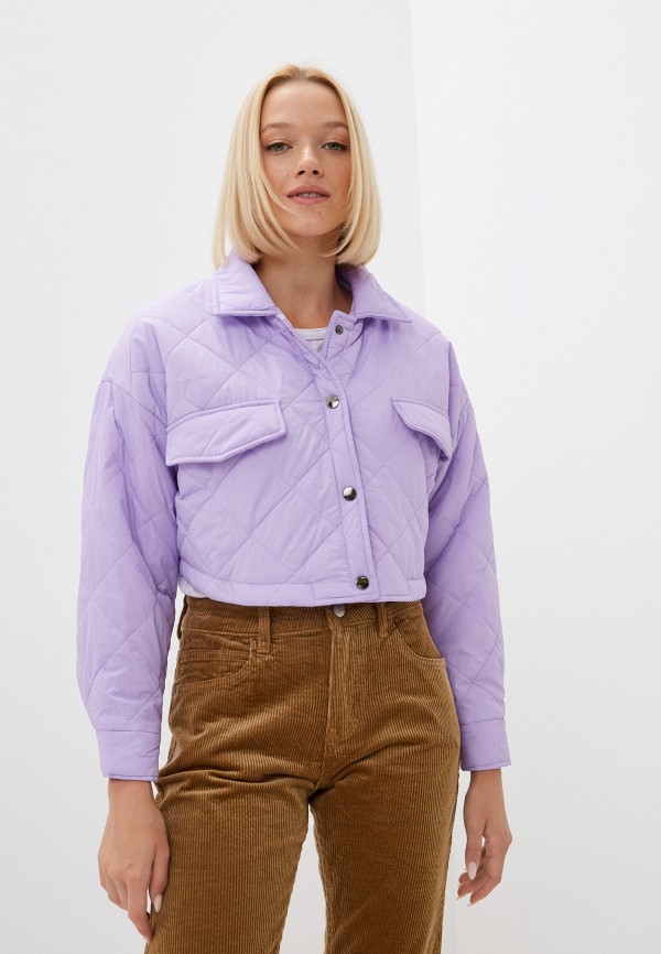 женская куртка lakressi, фиолетовая