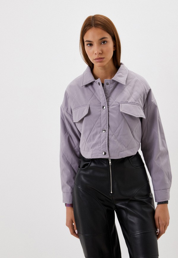 женская куртка lakressi, фиолетовая