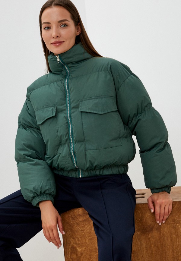 женская куртка lakressi, зеленая