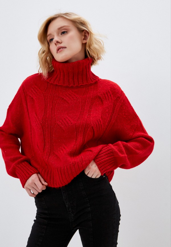 женский свитер koton, красный