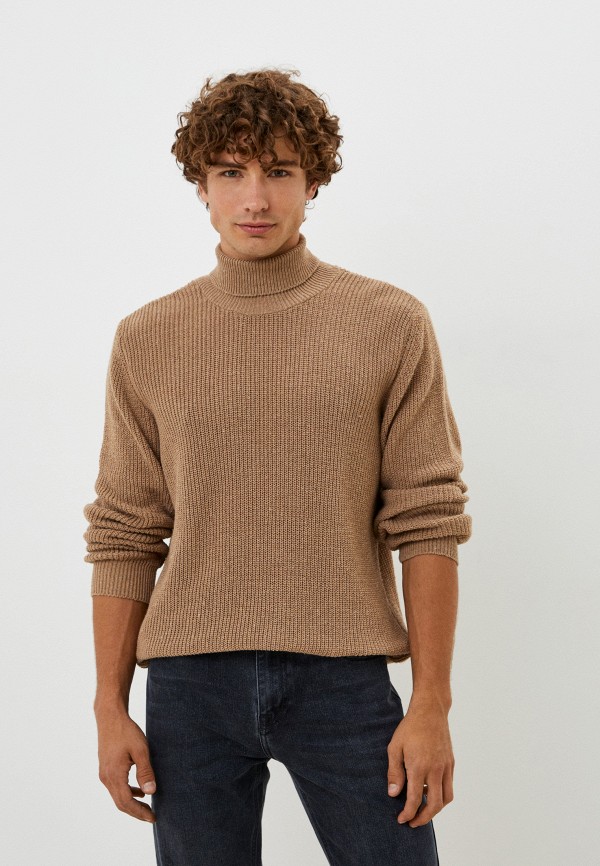 мужской свитер koton, бежевый