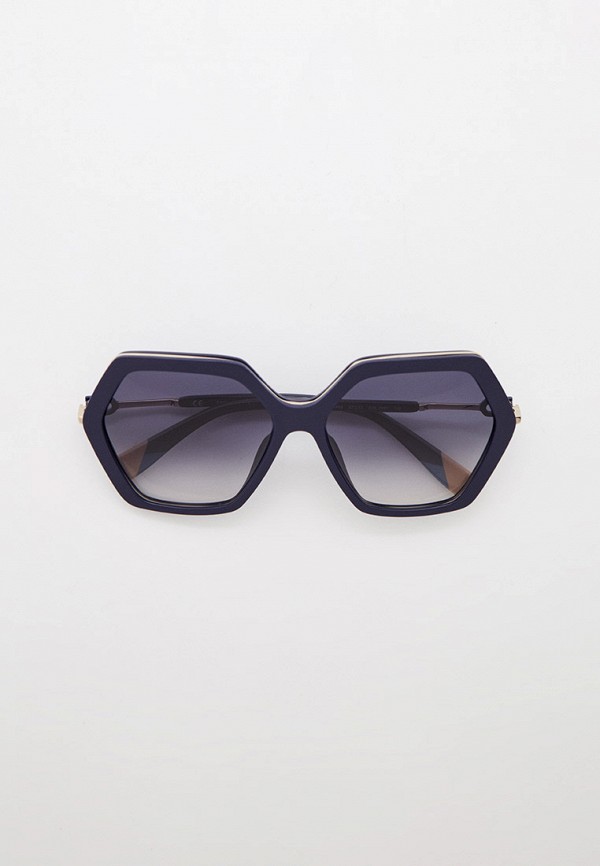 женские солнцезащитные очки furla, синие
