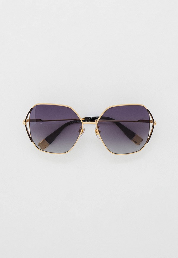 женские солнцезащитные очки furla, золотые
