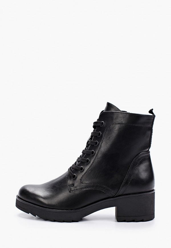 женские ботинки marco tozzi, черные