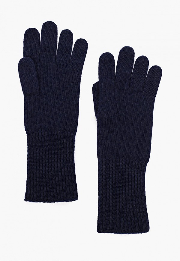 женские перчатки united colors of benetton, синие