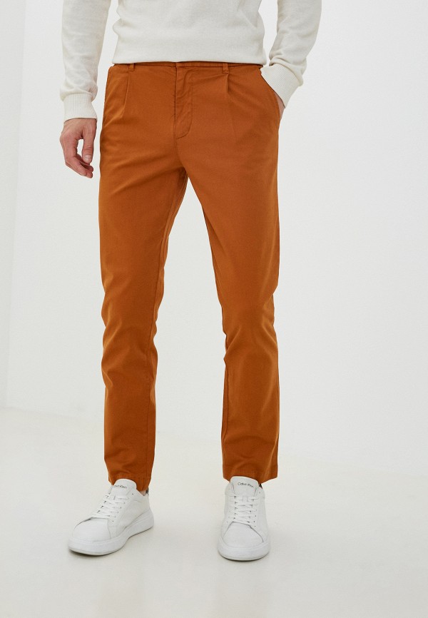 мужские брюки united colors of benetton, коричневые