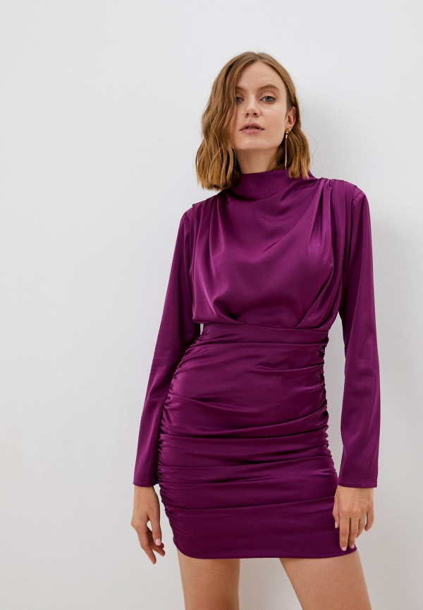 женское платье-футляр rainrain, фиолетовое