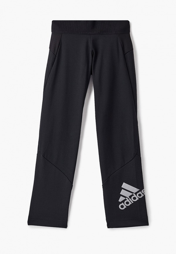 спортивные брюки adidas для мальчика, черные