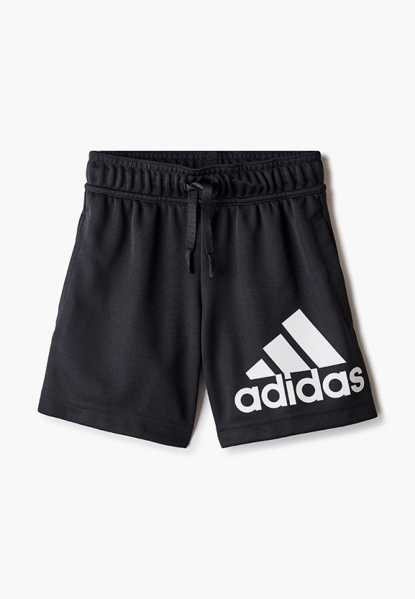 спортивные шорты adidas для мальчика, черные