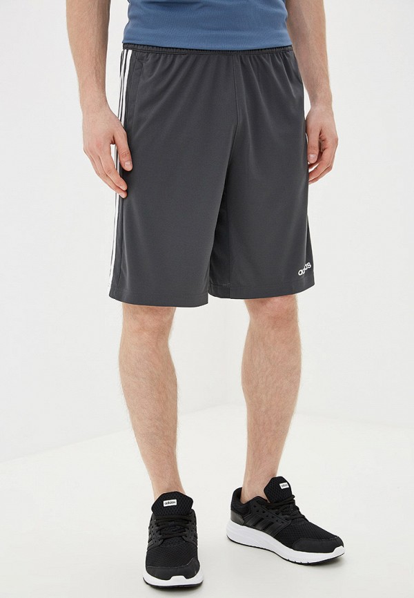 мужские спортивные спортивные шорты adidas, серые