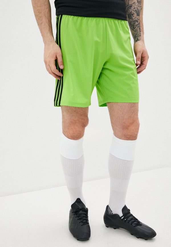 мужские спортивные шорты adidas, зеленые