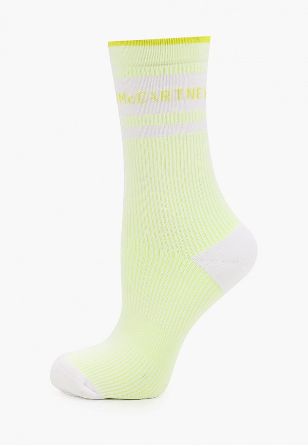 женские носки adidas by stella mccartney, желтые