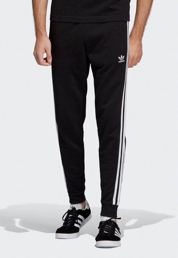 мужские спортивные спортивные брюки adidas, черные
