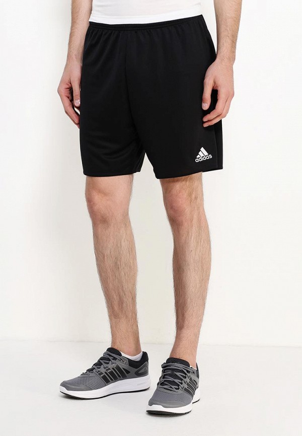 мужские спортивные спортивные шорты adidas, черные
