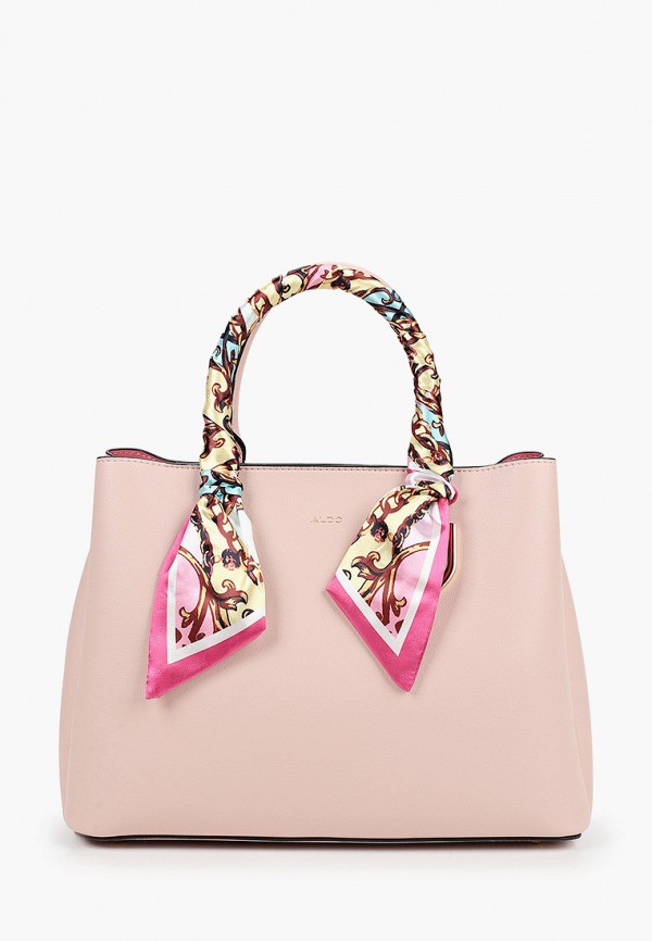 женская сумка aldo, розовая