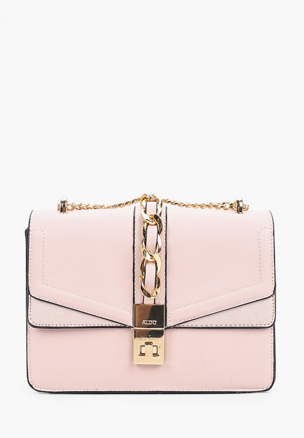 женская сумка aldo, розовая