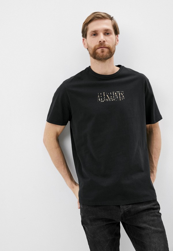 мужская футболка allsaints, черная